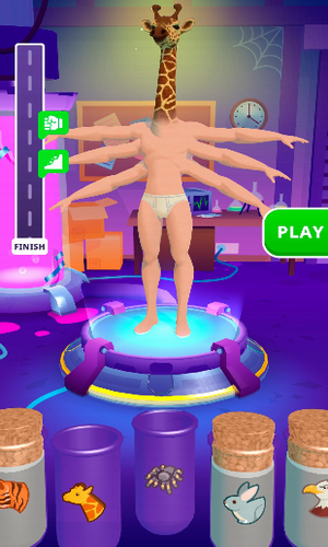 合并动物3D突变种族