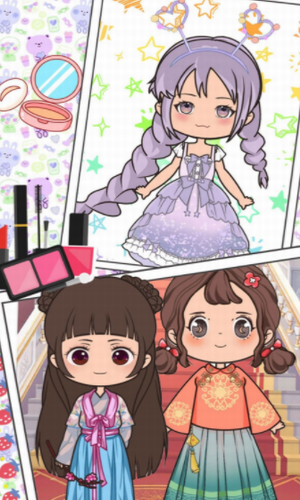 元气少女时尚换装