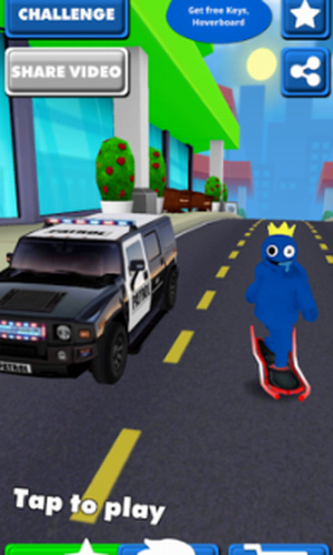 彩虹朋友地铁跑酷