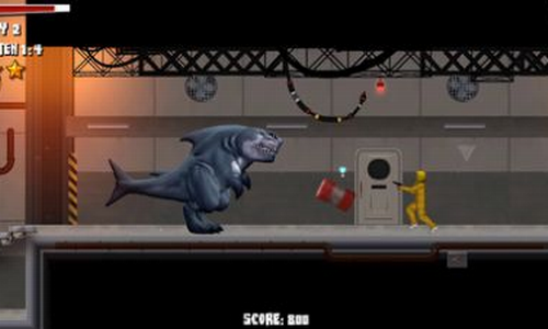 食人鲨横冲直撞